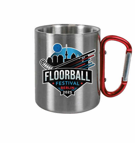 Floorball Festival 2025 Kopie - Edelstahl Tasse