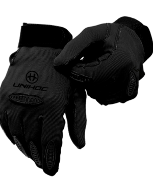 Torwarthandschuhe Unihoc Black Out